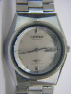 CITIZEN EAGLE 7 AUTOMATIC GENTS DAY/DATE WATCH 21 JEWEL - Other & Unclassified