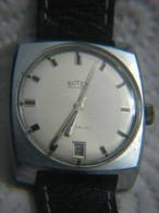BUTEX 17 JEWELS WIND UP GENT´S WATCH SWISS - Other & Unclassified