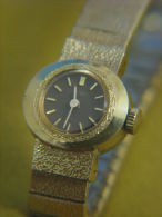 AMAZING SEIKO BROWN DIAL MINIATURE LADIES BRACELET WATCH 17-0240 JAPAN - Other & Unclassified