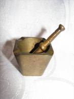 1950 Pal Bell Brass MORTAR Israel - Bronzen