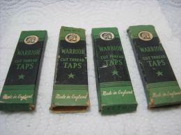 \""WARRIOR\" HAND THREAD TAP SET 4x7 M/M ENGLAND - Altri & Non Classificati
