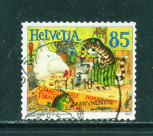 SWITZERLAND - 2011  Pettersson And Findus  85c  Used As Scan - Used Stamps