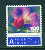SWITZERLAND - 2011  Flowers  1f  Used As Scan - Used Stamps
