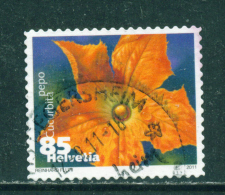 SWITZERLAND - 2011  Flowers  85c  Used As Scan - Usados
