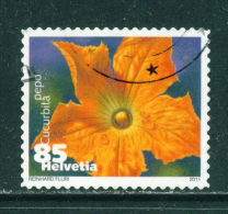 SWITZERLAND - 2011  Flowers  85c  Used As Scan - Usados