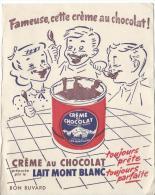 Crême Au Chocolat / Lait MONTBLANC/Vers 1945-1955      BUV84 - Leche