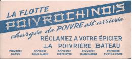 La Flotte Poivrochinois/Poivriére Bateau /Vers 1945-1955      BUV85 - Alimentaire