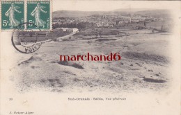 Algérie Saida Vue Générale Editeur J Geiser Cachet Oran - Saida