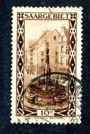 4143e  Saar  Michel #108 V Used ~  ( Cat.€15.00 )  Offers Welcome! - Used Stamps