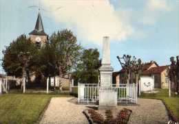 89 VILLEBOUGIS Le Monument Aux Morts L'Eglise Et Les Ecoles - Villebougis