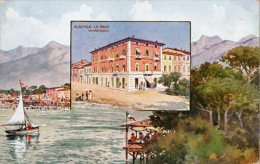 [DC7497] VIAREGGIO (LUCCA) - TOSCANA - ALBERGO LA PACE - Old Postcard - Viareggio