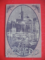 Alghero Postcard Made From Cork - Sonstige & Ohne Zuordnung