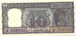 India - 10 Rupees     ++++++++ - Inde