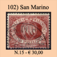 San-Marino-0102 - Used Stamps