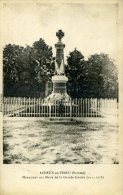 80-ACHEUX EN VIMEU...MONUMENT AUX MORTS GUERRE 14/18 ...CPA - Acheux En Amienois