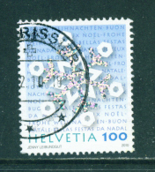SWITZERLAND - 2010  Christmas  1f  Used As Scan - Used Stamps