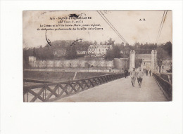 Carte 1915 SAINT CYR  SUR LOIRE / Le Coteau Et La Villa Sainte Marie,centre De Rééducation Des Invalides De La Guerre - Saint-Cyr-sur-Loire