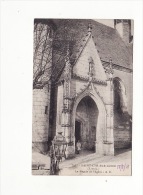 Carte 1918 SAINT CYR  SUR LOIRE / La Façade De L'église - Saint-Cyr-sur-Loire