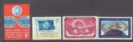 H0061 - ONU UNO NEW YORK N°100/03 ** - Unused Stamps