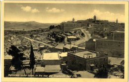 JORDANIE BETHLEHEM UNDER SNOW IN THE REAR THE SHEPHERD S FIELD - Jordanie