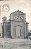 CPA Landrecies L'église Guerre 14 - Landrecies