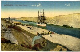 EGYPTE KANTARA THE SUEZ CANAL - Sues