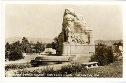 ETATS UNIS THE MORMON BATTALION MONUMENT STATE CAPITOL GROUND  SALT LAKE CITY UTAH - Salt Lake City