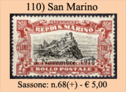 San-Marino-0110 - Unused Stamps