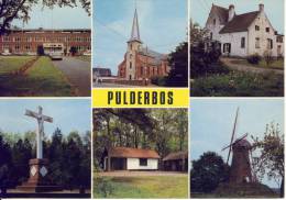 Pulderbos  Groeten Uit...meerzicht  JvdB-kaart - Zandhoven
