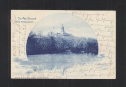 AK  Sondershausen Fürstliche Residenz 1899 - Sondershausen