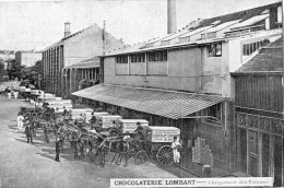 PARIS CHOCOLATERIE LOMBART CHARGEMENT DES VOITURES - Arrondissement: 13