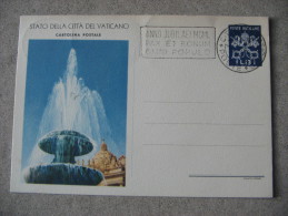 VATICANO 1950 ANNO GIUBILEO - CHIAVI DECUSSATE - Postal Stationeries