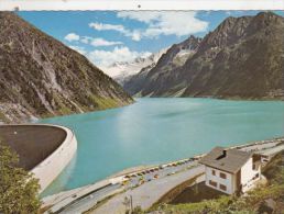 CPA SCHLEGEISTAL- - CHALET, DAM, LAKE, CARS, SPECIAL STAMP - Zillertal