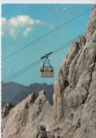 CPA EHRWALD- MOUNTAINS, CABLE CAR, SPECIAL STAMPS - Ehrwald