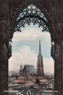 CPA VIENNA- ST STEPHEN DOME, PANORAMA - Chiese