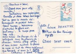 Timbre Yvert N° 2125 "  L´eau  " / Carte Du 09/06/1981 - Covers & Documents