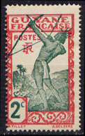 Timbre Neuf (*) N° 110(Yvert) Guyane 1929 - Chasseur à L´arc - Neufs