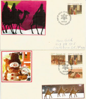 CANADA. Noël Canadien , 2 Enveloppes P J De 2003 - HerdenkingsOmslagen
