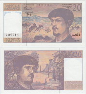 **** BILLET 20 FRANCS DEBUSSY 1997 ALPHABET A.051 N°720014 **** EN ACHAT IMMEDIAT !!! - 20 F 1980-1997 ''Debussy''