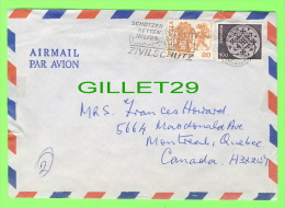 ENVELOPPES TIMBÉES - ZURICH, SUISSE, 1982 - VIA AIR MAIL, PAR AVION - AÉROGRAMME - - Storia Postale