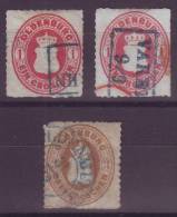 1200z13: Oldenburg 17a Zweimal, 19a, Gestempelt, Alter Michel (2007)= 101.- € - Oldenbourg