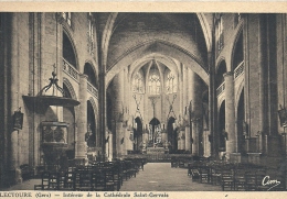 Delcampe - MIDI PYRENEES - 32 - GERS - LECTOURE - Intérieur De La Cathédrale Saint Gervais - Lectoure