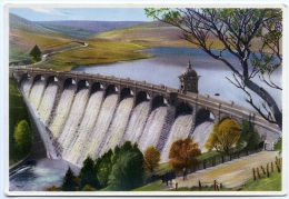 ELAN VALLEY : CRAIG GOCH DAM (10 X 15cms Approx.) - Radnorshire