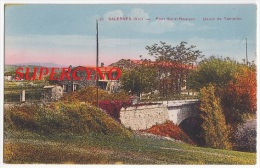 83 VAR N°21 SALERNES PONT SAINT ROMAIN USINE DE TOMETTES COLORISEE - Salernes