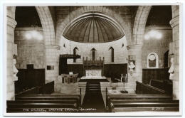 BALMORAL : CRATHIE CHURCH - THE CHANCEL - Aberdeenshire