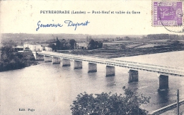 AQUITAINE - 40 - LANDES - PEYREHORADE - Pont Neuf Et Vallée Du Gave - Peyrehorade