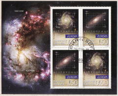 43-525 A // BG - 2009   EUROPA  - ASTRONOMY  - BLOCK O  Used - Gestempelt . - Used Stamps