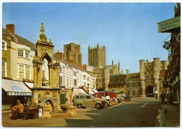 WELLS : THE MARKET PLACE (10 X 15cms Approx.) - Wells