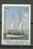 Turkey: 1968 World Tour Made With The Sailing Boat "Kismet" - Usados