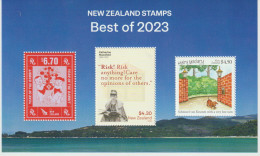 New Zealand Souvenir Sheet 2023 Mi 3984 Katherine Mansfield - Mi 3996 Hairy Maclary - Schnitzel Von Krumm ** - Nuovi